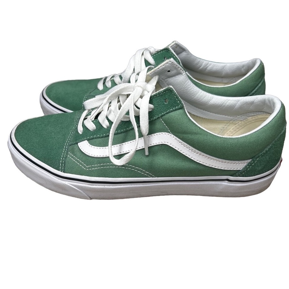 Green Vans Old Skool (Old School) Size 11 Mens